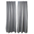 Cortinas De Ambiente 2 Paños Black Out Textil Gris Oscuro 185 x 240
