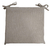 Almohadón de Silla Cecilia Beige Rayas Crudo - comprar online