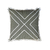 Almohadón Cordón y Flecos Verde Militar 45 x 45