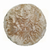 Circular Pelo Beige 90 cm