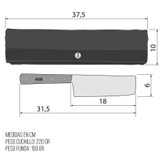 Imagen de Hacha Veggie