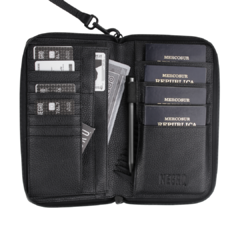 Portadocumento viaje Cuero - comprar online