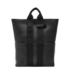 Mochila Canguro Cuero - NEGRO TM