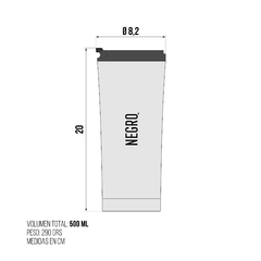 Mug Café Negro - NEGRO TM