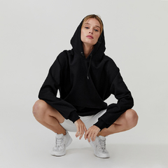 Buzo Capucha Negro - comprar online