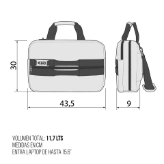 Portanotebook Beta - NEGRO TM