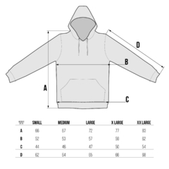 Buzo Capucha Negro - tienda online
