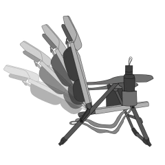 Reposera Negro en internet