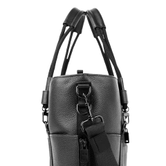 Tote cuero - NEGRO TM