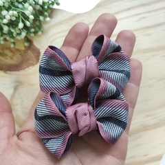 Duplinha de laços celina textura p 6cm (bico de pato)