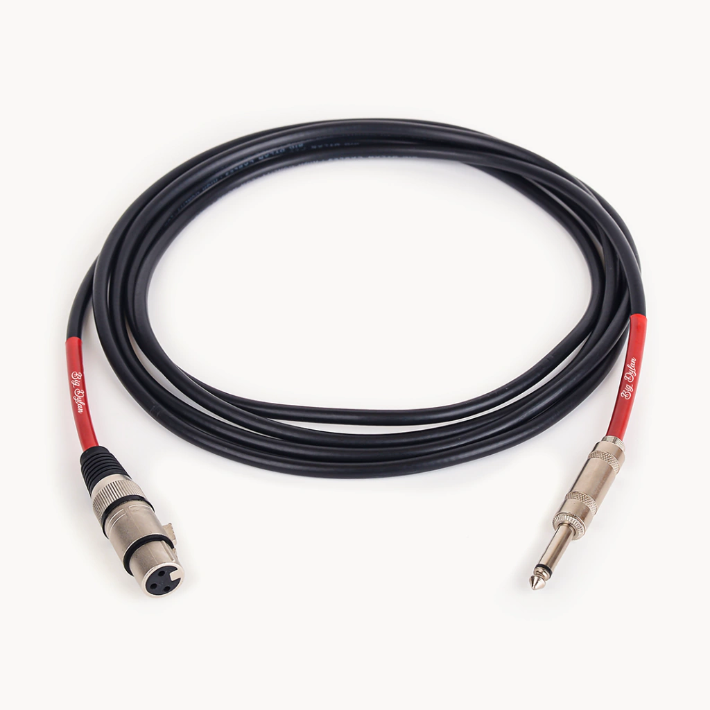 Cable para Micrófono - XLR C/FICHA CANON 3 PATAS (H) a Plug Mono 1/4