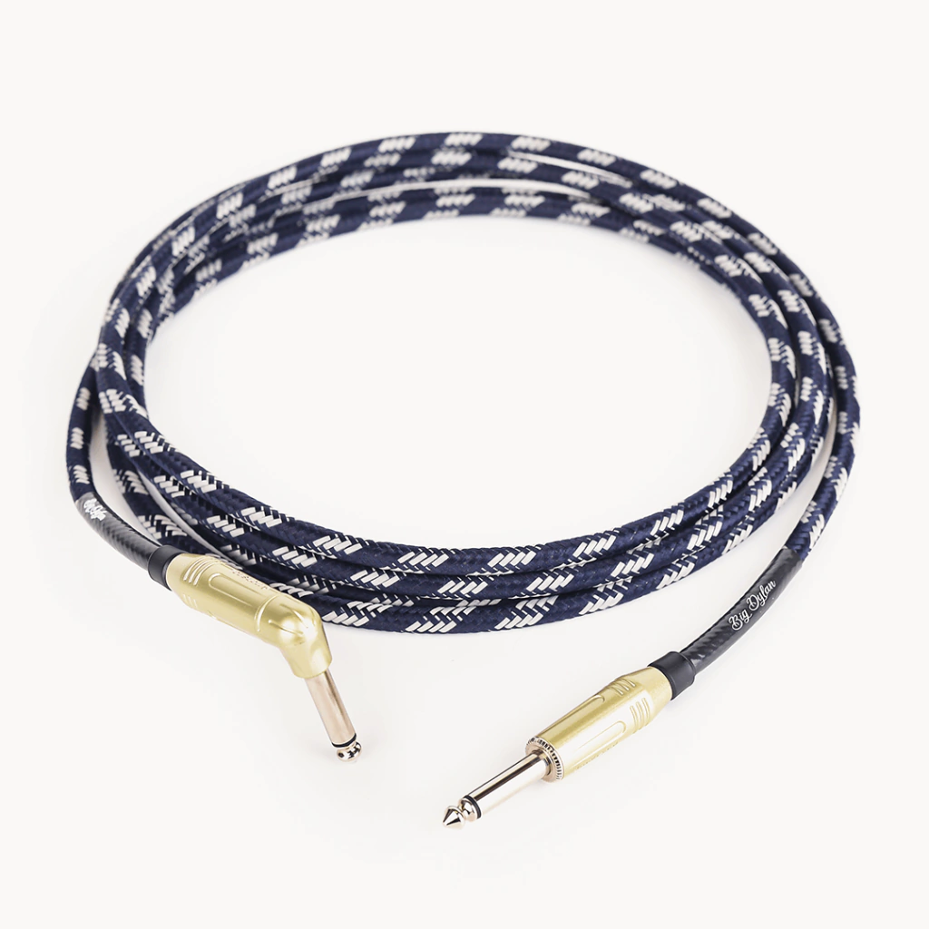 Big Dylan - Cable Textil con Plugs Amphenol - 90° y recto - PATL-7