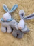 Imagen de Sonajero Conejo Pompin de plush