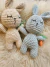 Mini Bunny muñecos crochet - tienda online
