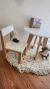 Silla de madera laqueada