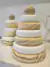 Torre Encastre circular Blanco y Madera - tienda online