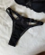 Tanga con liguero desmontable MEDUSA - negra - buy online