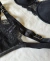 Tanga con liguero desmontable MEDUSA - negra - online store