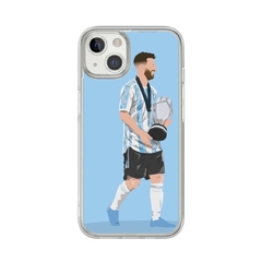 LIONEL MESSI ILUSTRACION COPA