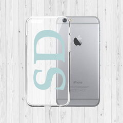 Personalizá con tus iniciales - horizontal transparente - TIWANA