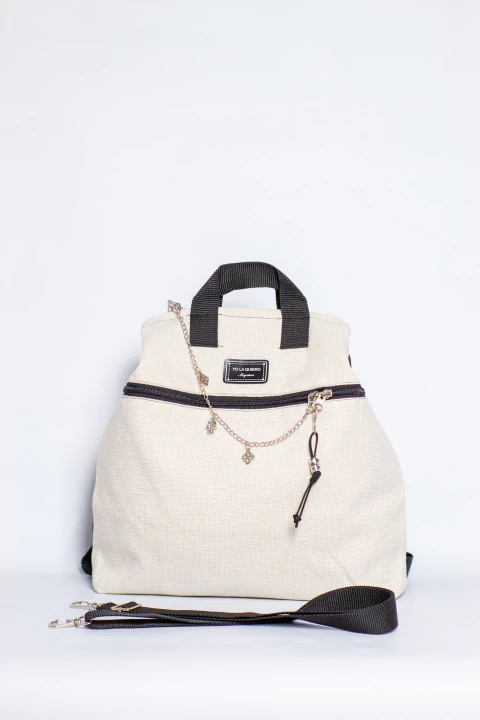 MochiBolso Bandolera Blanco Negro - comprar online