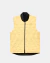 CHALECO REVERSIBLE AMARILLO PASTEL/NEGRO - buy online