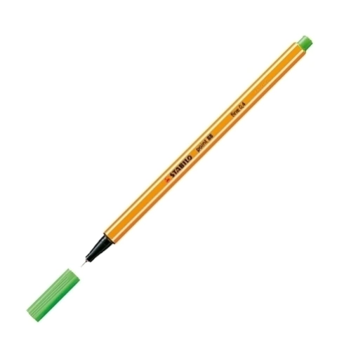 MICROFIBRA STABILO POINT 88 VERDE HOJA 88/43 C/U CR.14467