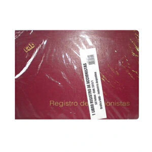 LIBRO REGISTRO ACCIONISTAS 1 MANO 2311/1 CR.19509