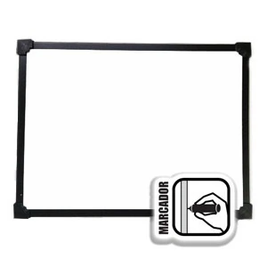 PIZARRA BLANCA ECO 40X60 CM MARCO METAL MP002M CR.42421