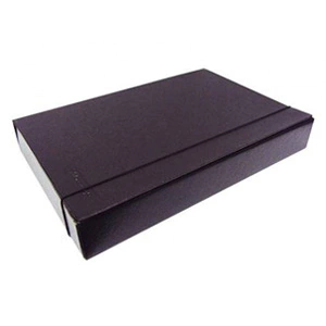 CAJA FIBRA OFICIO NEGRA CON ELASTICO 7.8CM 52012 CR.5148