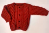 Saquito Tejido Catu Rojo - comprar online