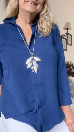 Camisa Paula Azul - comprar online