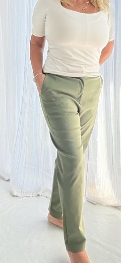 PANTALON ALBY VERDE - comprar online