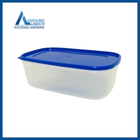 Hermetico Rectangular Rosina 3000CC 27x18cm Deses Plast