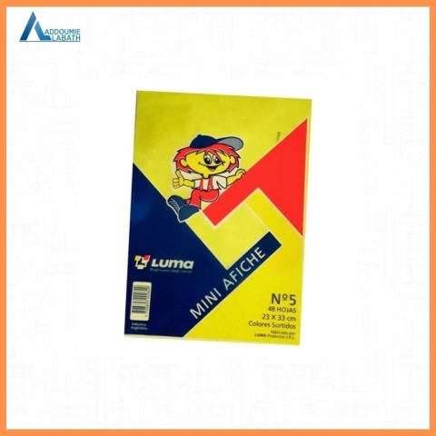 Mini Afiche x48 hojas surtido N.5 Luma - comprar online