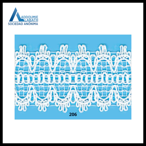 Puntilla de Algodón Ludetex A.206