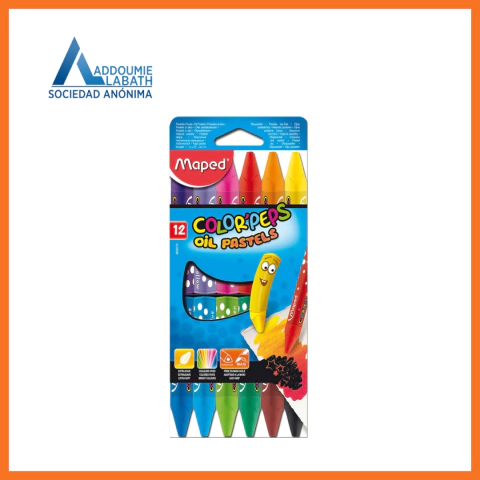 Óleos Pastel Maped Color Peps X12 Unidades