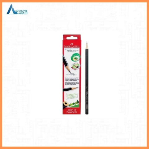 Lapiz Faber-Castell Negro x12 unidades - comprar online