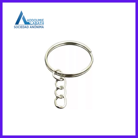 Argollas para Llaveros x50 Unidades