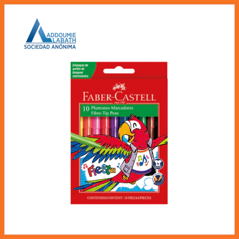 Fibra Faber Fiesta x10 u.
