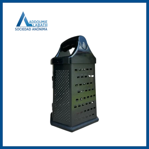 Rallador de Acero Inoxidable Negro 4 Caras - comprar online