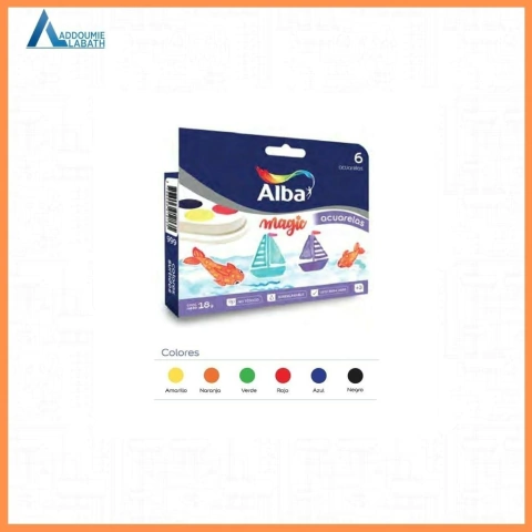 Acuarela Alba Magic x6 u. - comprar online