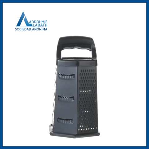 Rallador de Acero Inoxidable Negro 6 Caras - comprar online