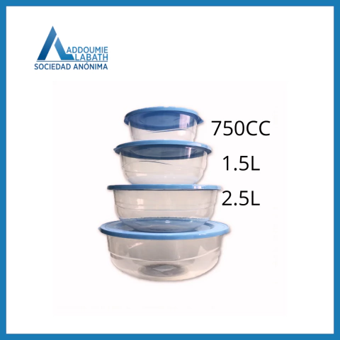 Hermético Redondo POO 750CC A.117 - comprar online