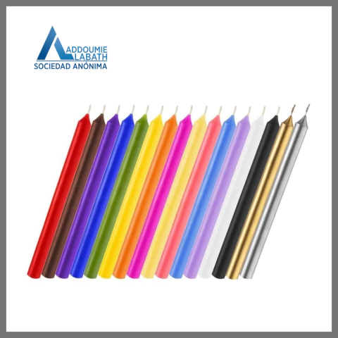 Vela Larga Lisa X12 UNIDADES