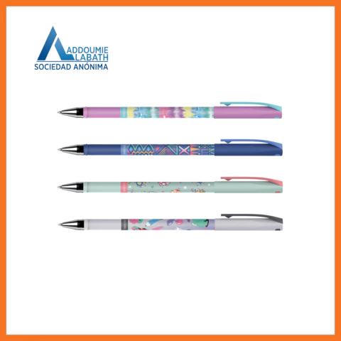 Roller Gel Borrable FILGO BORRAX SE Jump Recargable 0.7mm Tinta Azul