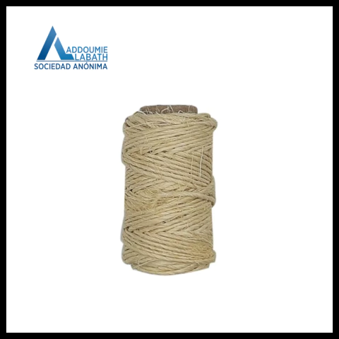 Hilo Sisalina X25 Metros Natural