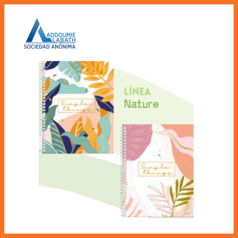 Cuaderno A4 22X29 Libesa Onix Nature
