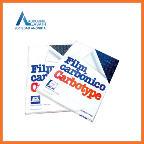 Film Carbónico Azul x50 Unidades - comprar online