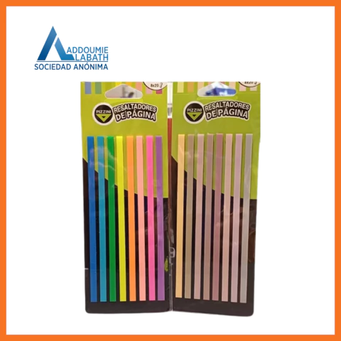 Resaltadores de Página Pizzini 160 Unidades - comprar online